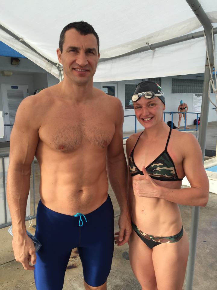 Hungarian gold medalist katinka hosszu. 