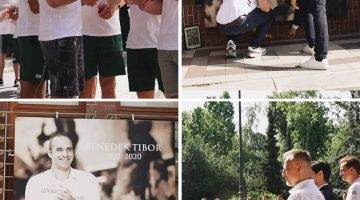 Benedek Tiborra emlékezett a férfi válogatottunk