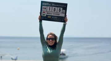 Törőcsik Zsófia 105 méterrel világcsúcsot ért el szabadtüdős merülésben